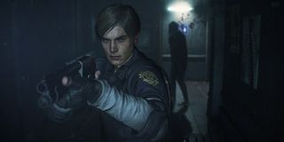 Leon Kennedy in Resident Evil 2.