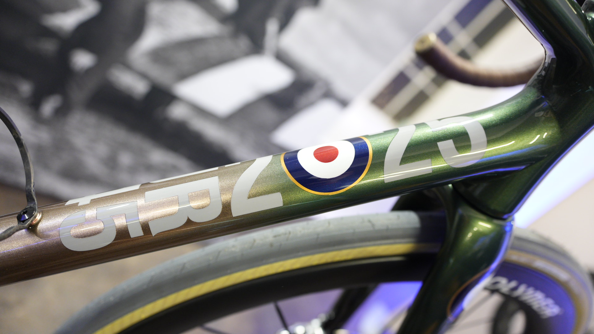 close up details of expensive bikes