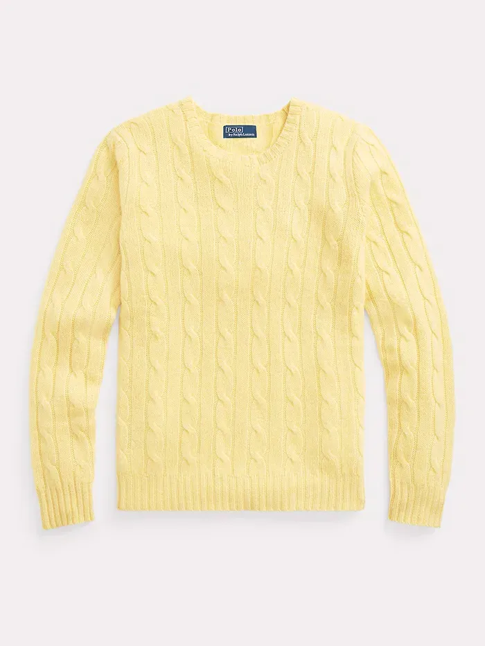 Polo ralph lauren, Cable Knit Cashmere Sweater