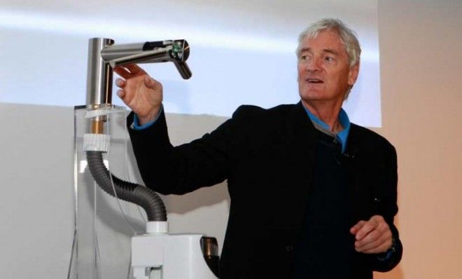 The inventor explains his revolutionary faucet.