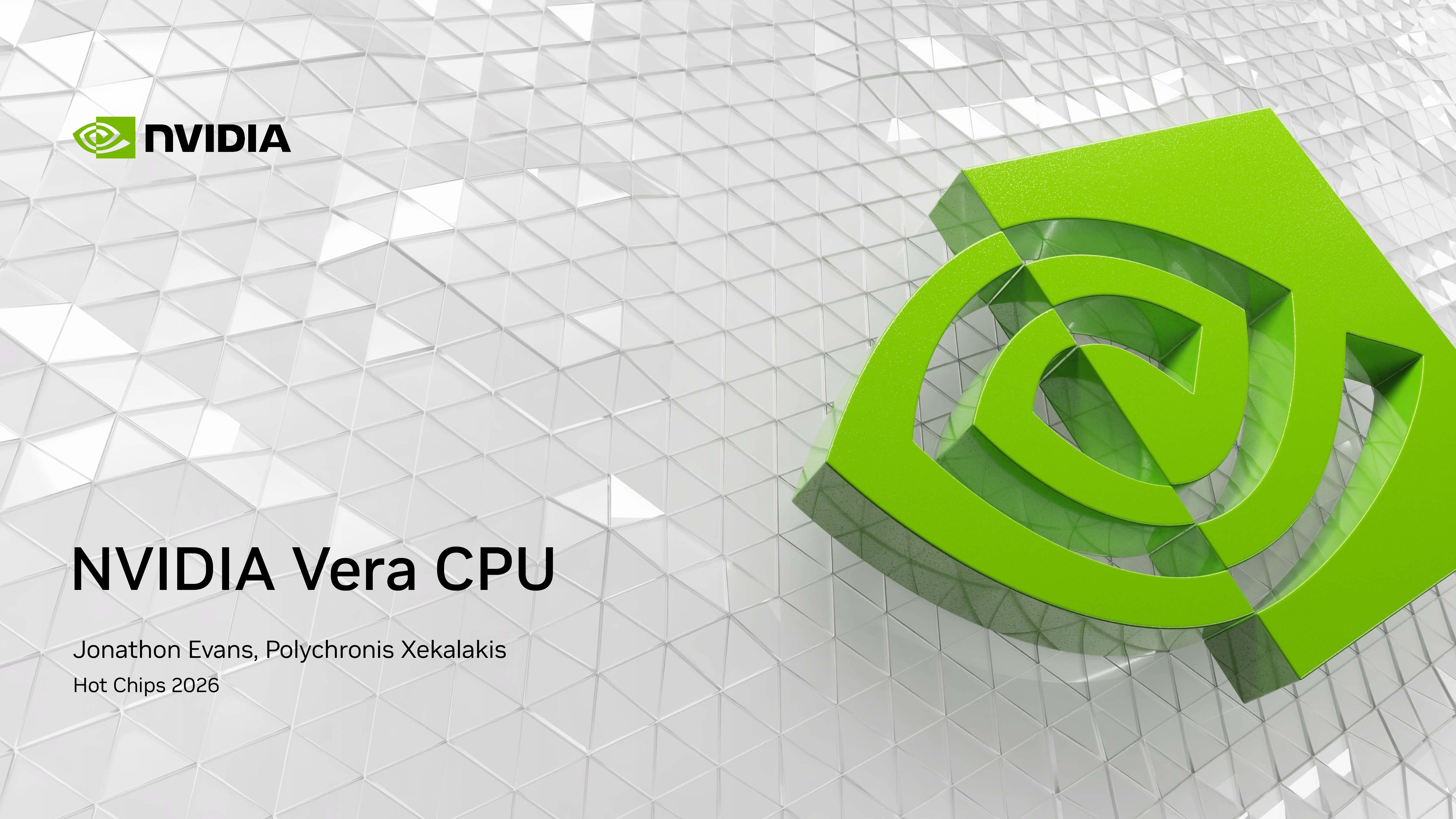 Nvidia Hot Chips 2026 presentation.