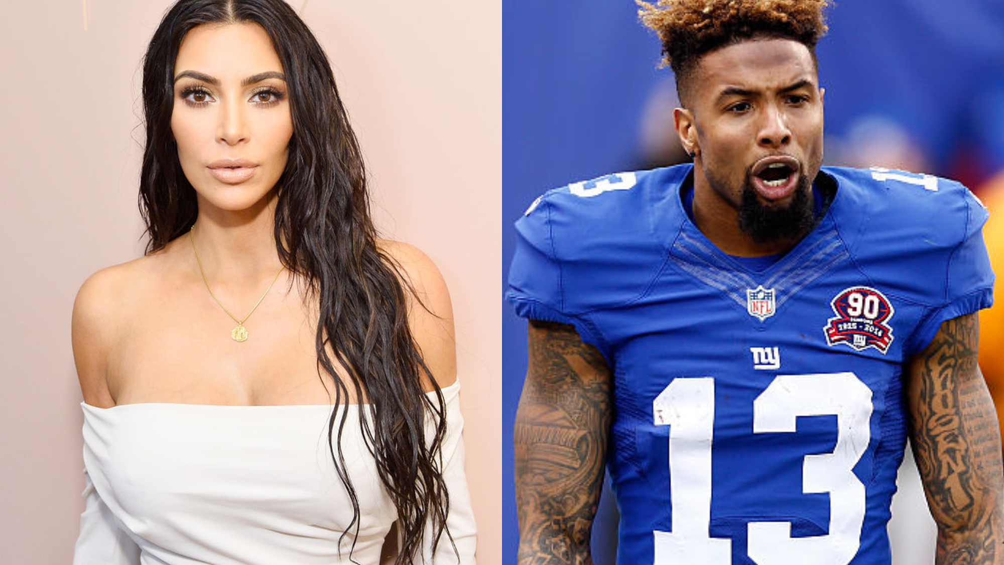 Ravens' Odell Beckham Jr. hanging out with Kim Kardashian after