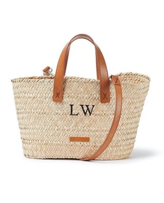 Rae Feather Monogram Lucy Basket