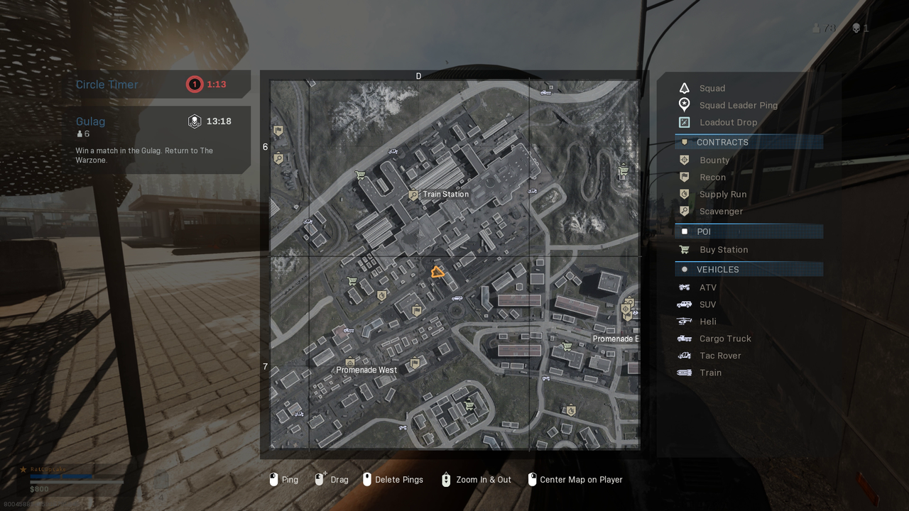 CoD Warzone subway