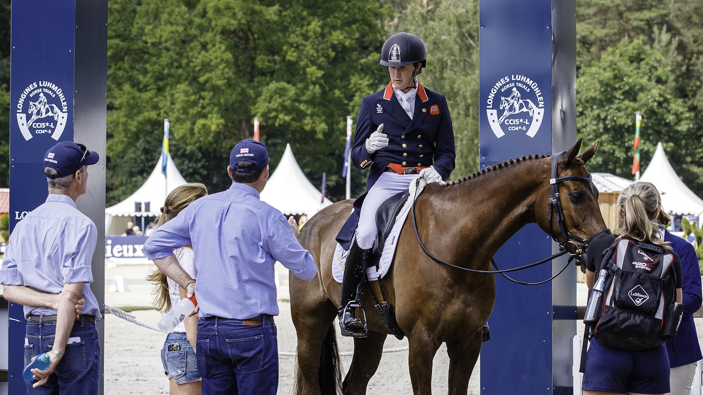 Luhm&amp;uuml;hlen Horse Trials cross-country course: riders react to the track