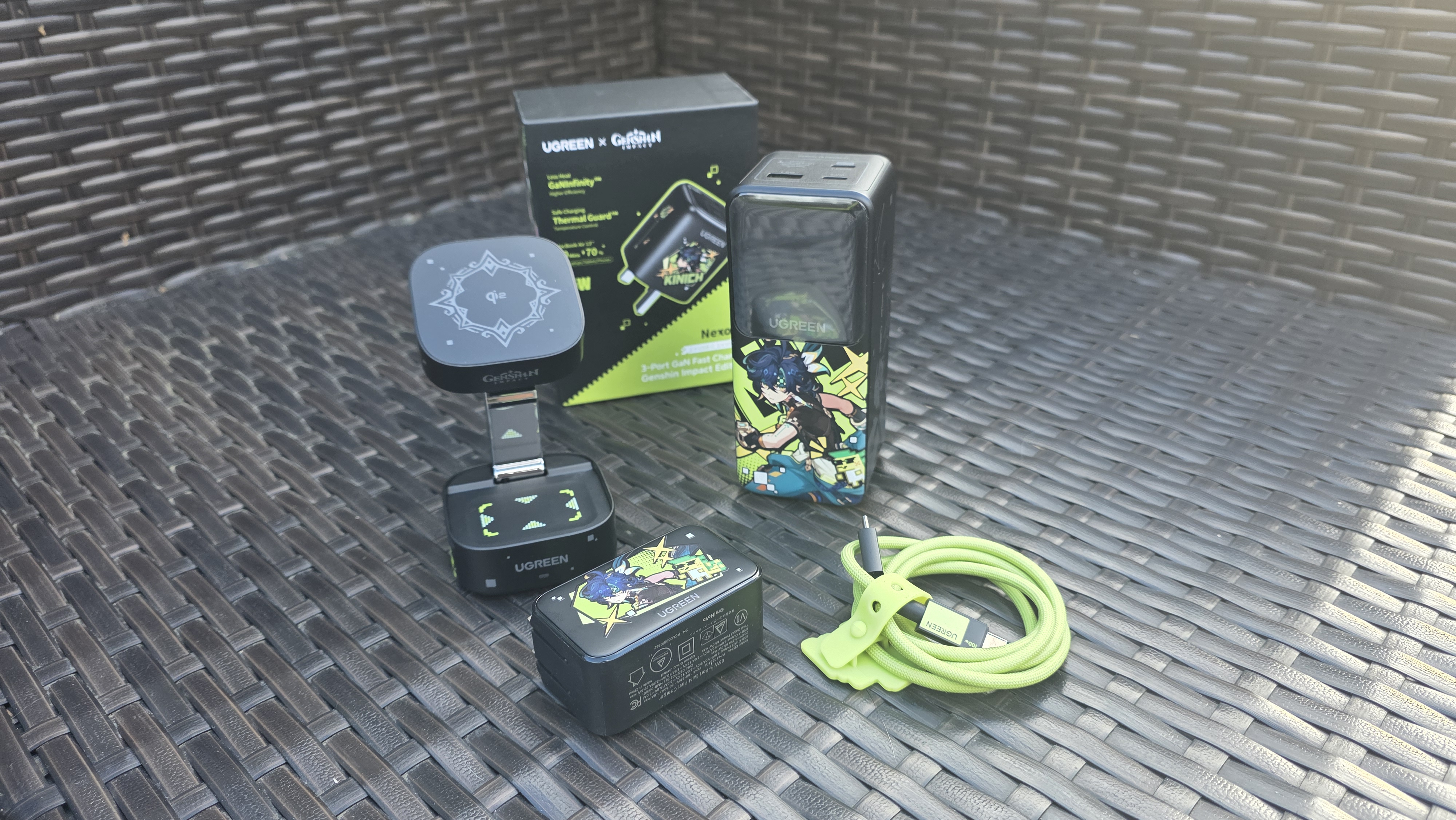 Ugreen Genshin Impact charging accessories