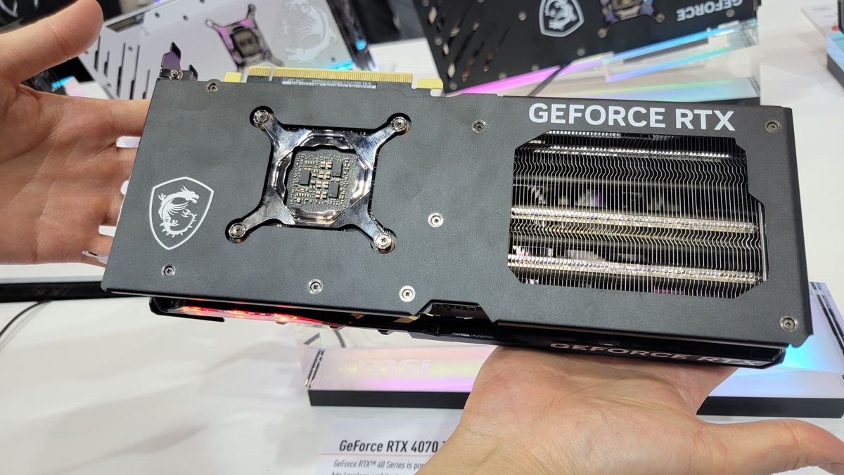 MSI RTX 4070 Ti Gaming X Slim