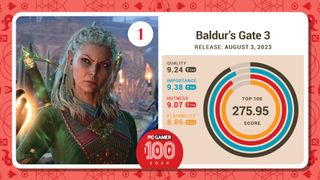 #1, Baldur's Gate 3