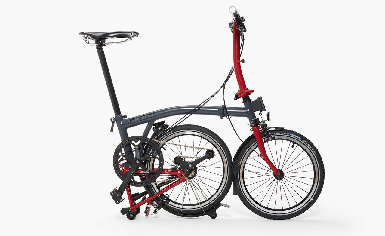 Brompton’s fold up city bicycles