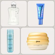 best new beauty products graphic