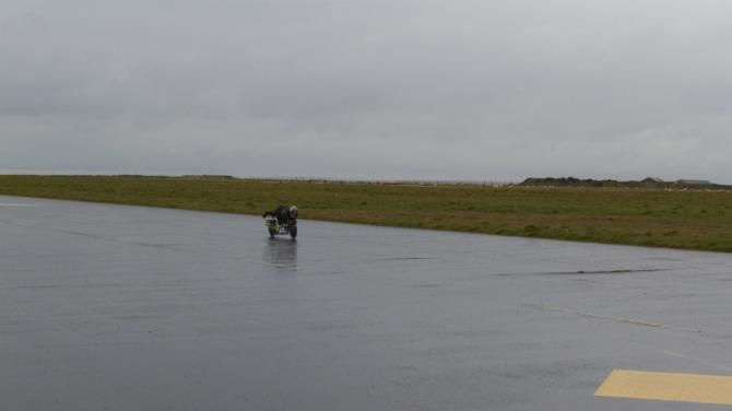 The Beastie in action sans aerodynamic shell