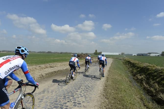 Garmin Sharp reconning the pave