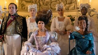 Queen Charlotte and other Bridgerton season 3 cast members