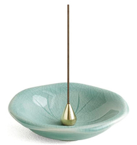 Lotus leaf incense stick holder, Amazon