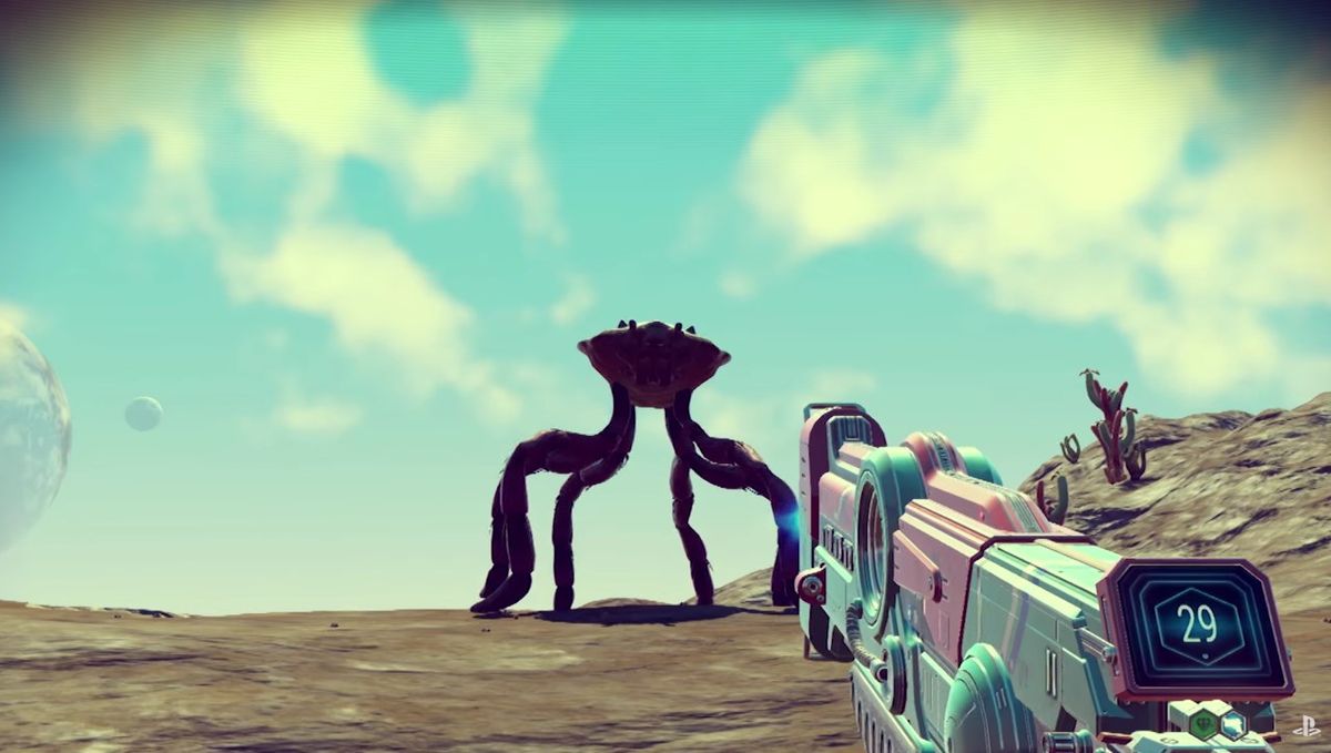 New No Man's Sky trailer focuses on the fighting | PC Gamer