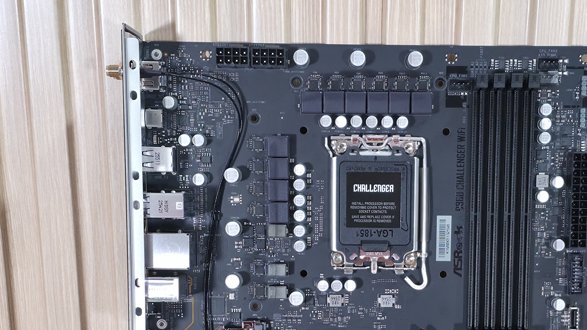 ASRock B860 Challenger Wifi - VRM