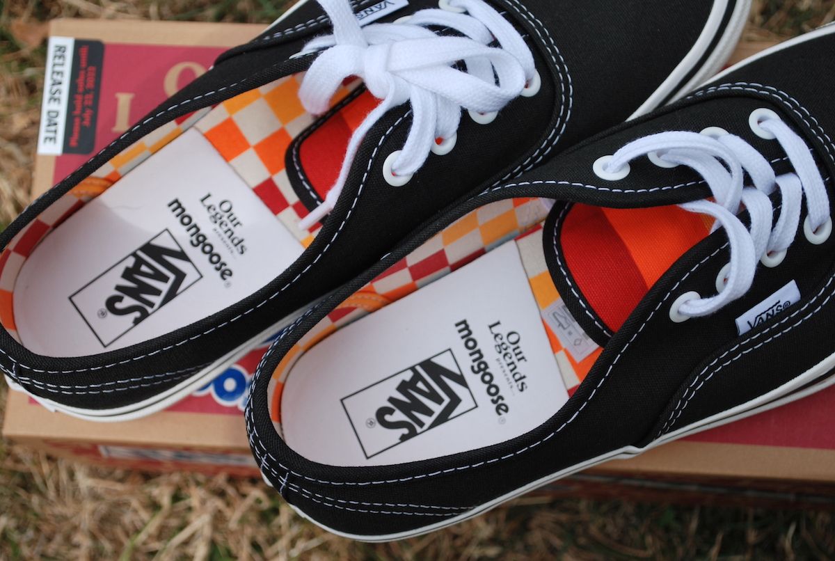 Vans x Mongoose BMX shoes