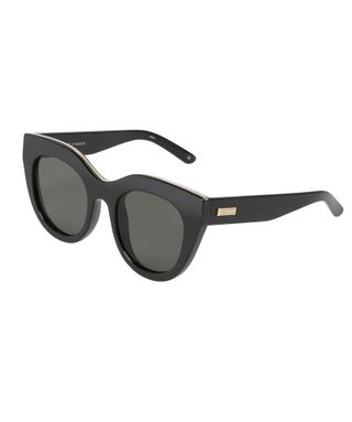 Le Specs Cat-Eye-Sonnenbrille Schwarz