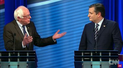 Bernie Sanders and Ted Cruz debate ObamaCare