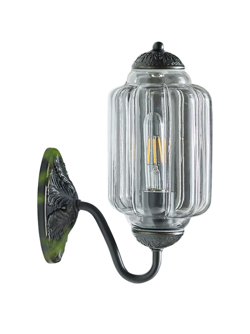 The Eloise Scallop Glass Outdoor Sconce Wall Light
