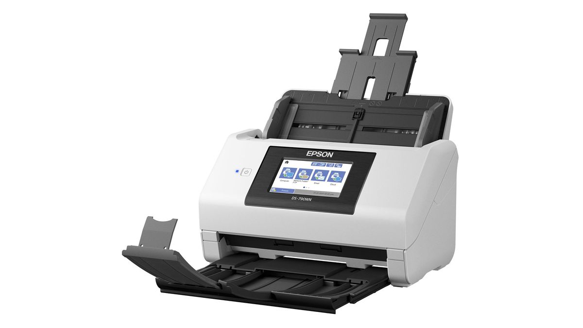 A photograph of the Epson WorkForce DS-790WN