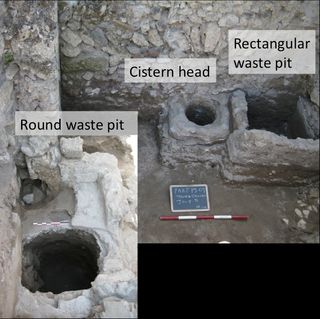Pompeii pits and cisterns