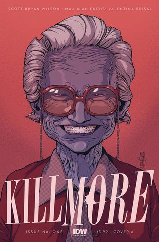 Kill More #1 cover art by Max Alan Fuchs