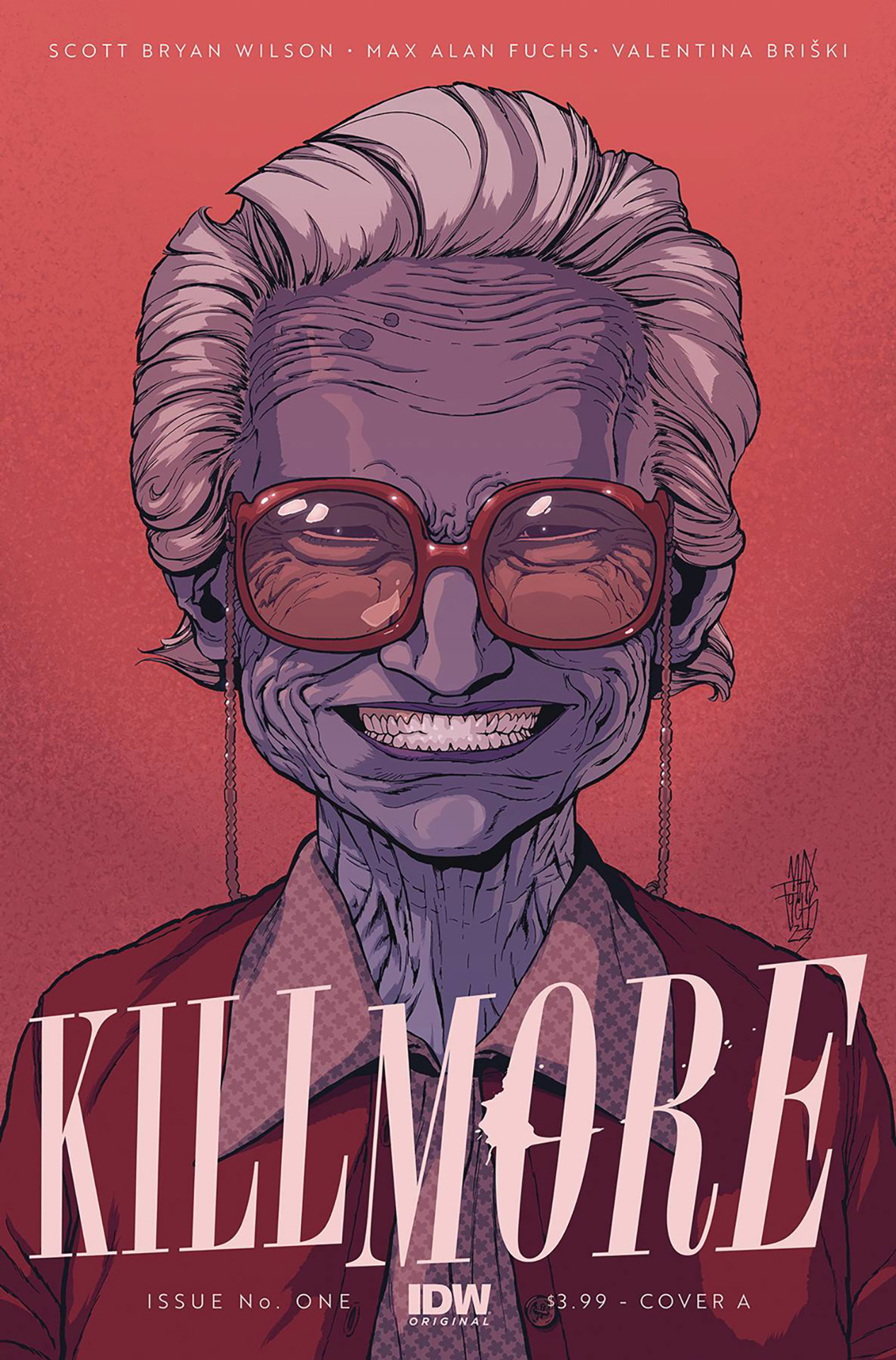 Eliminate More # 1 cover art by Max Alan Fuchs