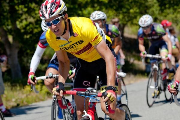 Overall race leader Andy Jacques-Maynes (Kenda-5 Hour Energy) stayed sheltered throughout the near-three hour race until the final climb.