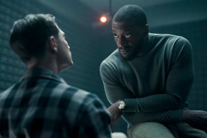 Aldis Hodge (R) stars in &#039;Cross&#039;