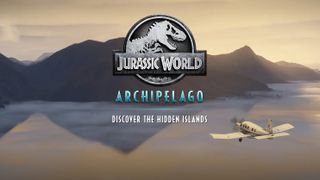 Jurassic World Archipelago add-on promotional image for Microsoft Flight Simulator 2024