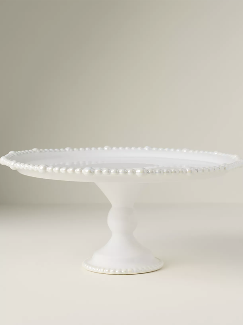 Perla Stoneware Cake Stand