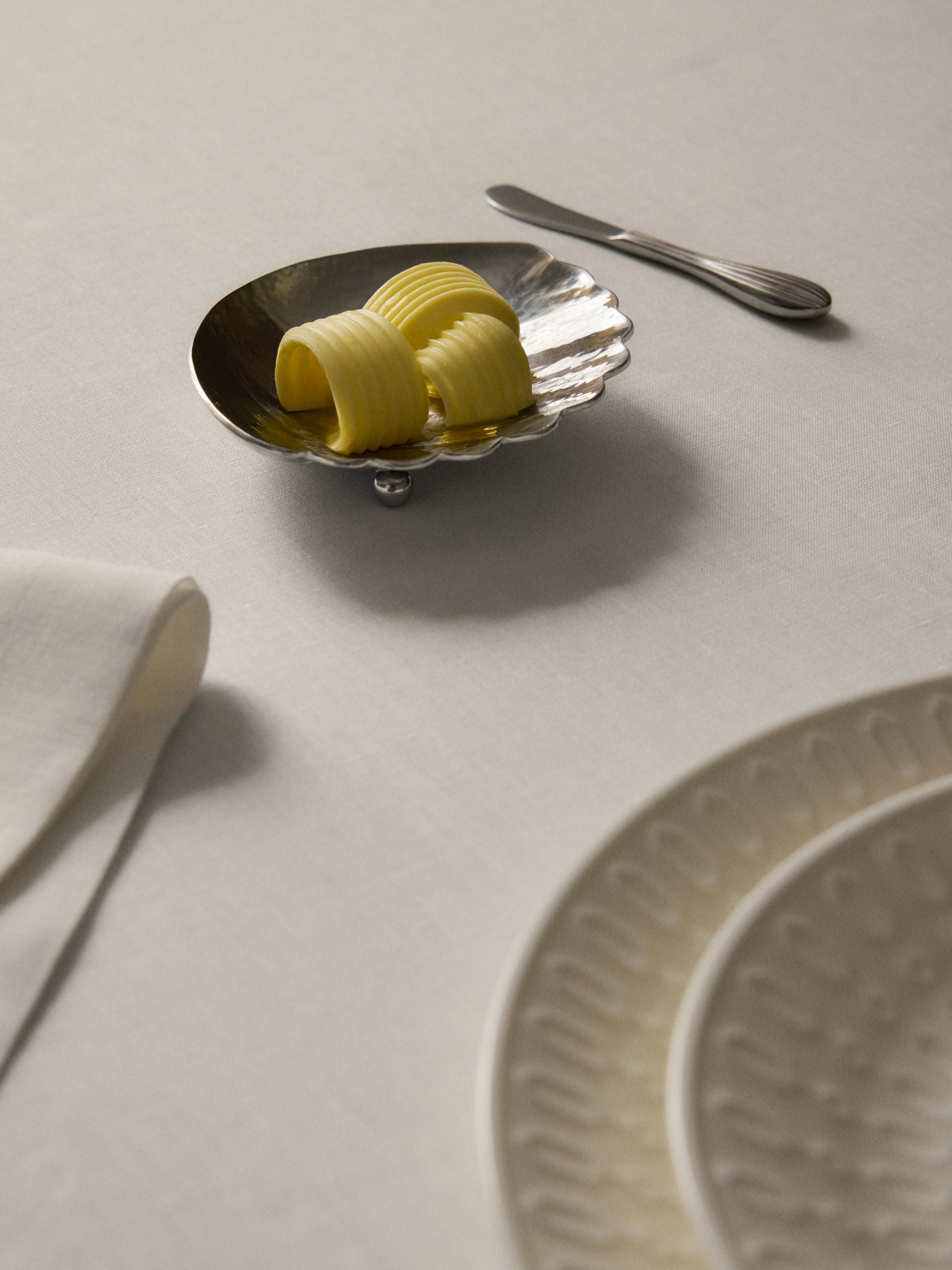 Westwing I Victoria Beckham, Stainless Steel Butter Dish Isla
