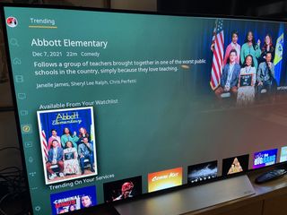 Abbott Elementary's title page on Plex