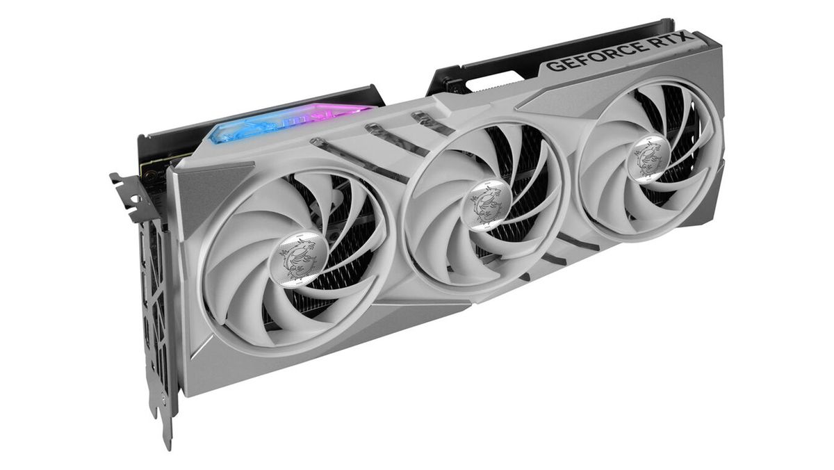 MSI RTX 4060 Ti Gaming X White Slim