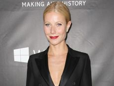 Photo of Gwyneth Paltrow with a sleek updo