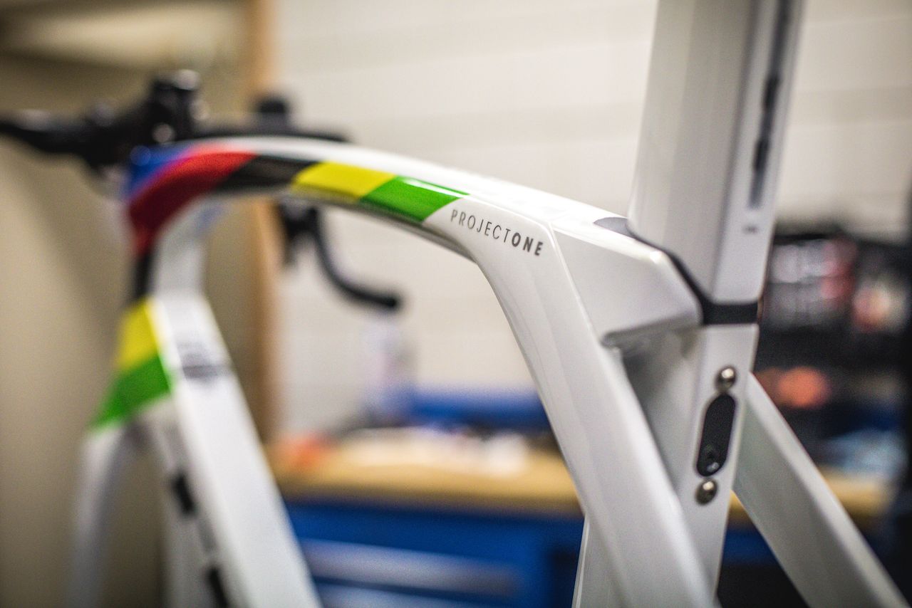 Mads Pedersen's World Champion Trek Madone