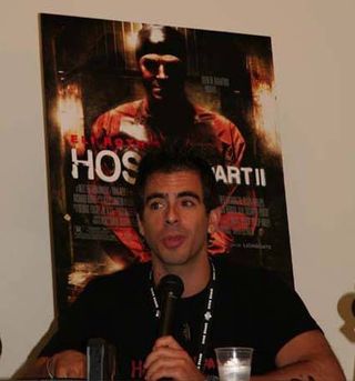 Director Eli Roth was on hand at Comic-Con to promote the DVD release for