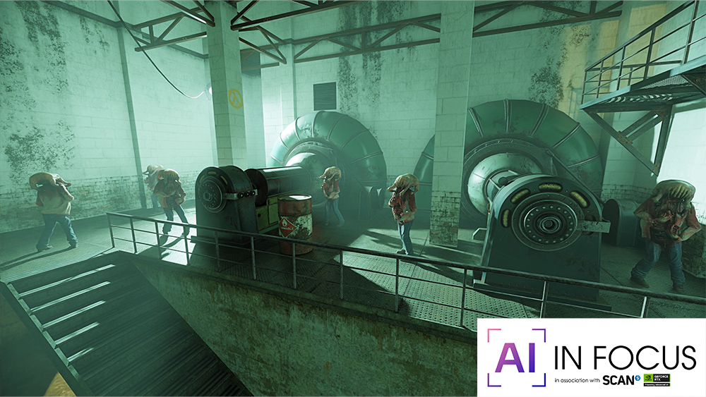 Screenshot of remastered Half-Life 2 game made with NVIDIA RTX Remix