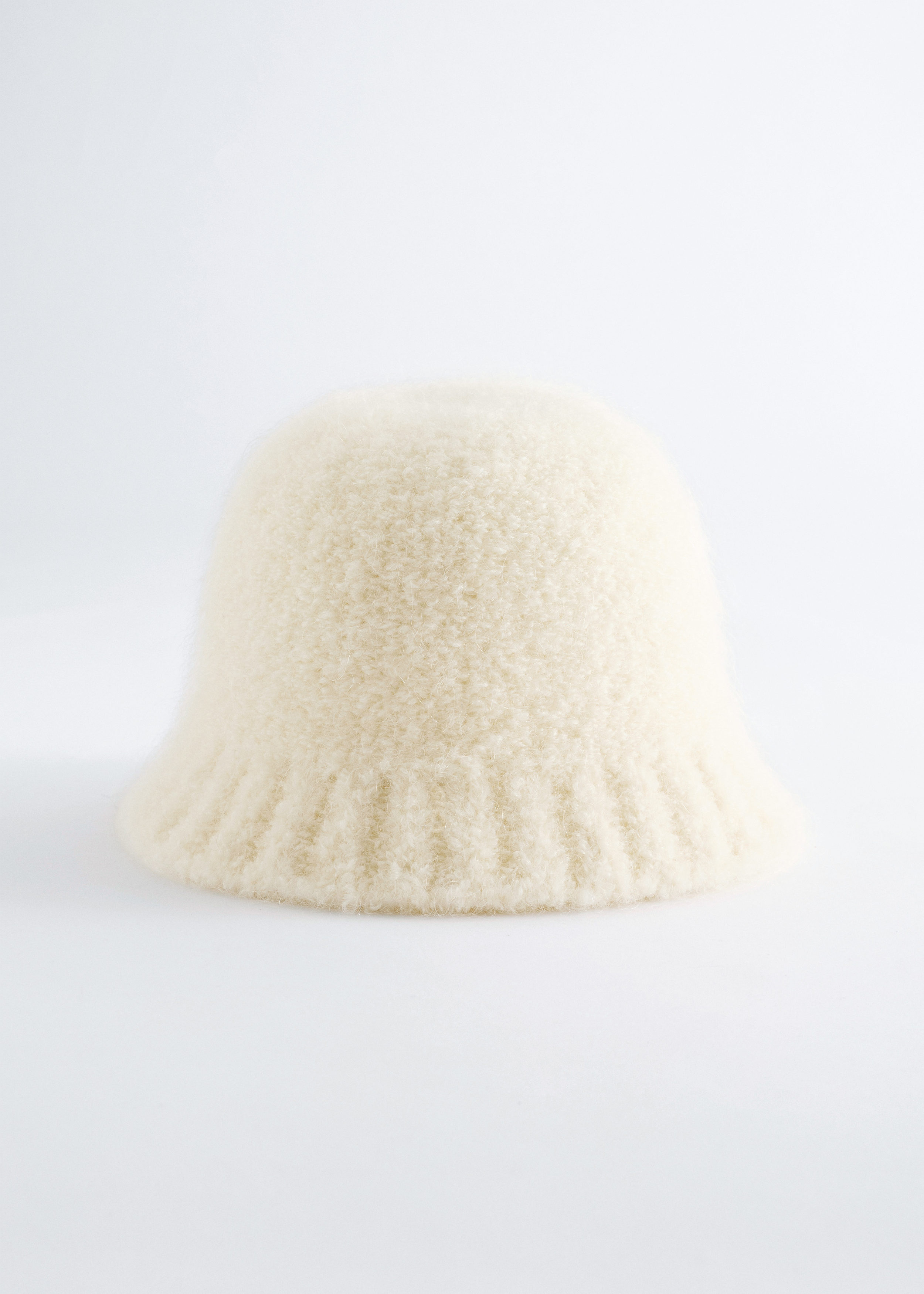 Mohair-Blend Bucket Hat