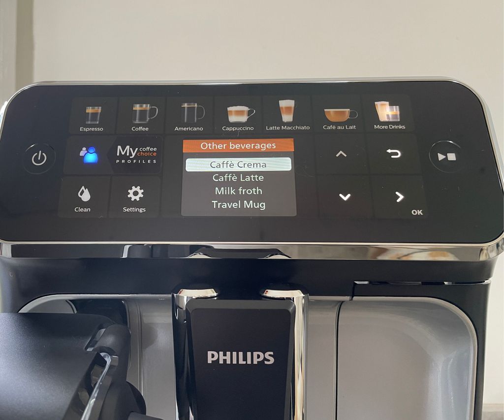 Philips 5400 Series LatteGo review | Homes and Gardens Philips coffee machines 5400