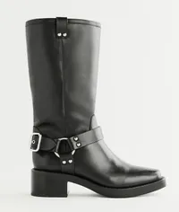 Reformation Francesca Moto Boot,&nbsp;£373.50 was £498 |&nbsp;Reformation