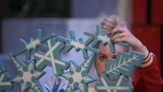 Nicole Franzel competing on Big Brother: Reindeer Games.