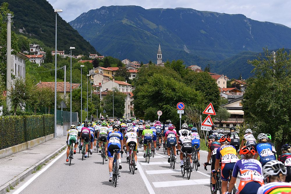 Scenery along the route of stage 3 at the Giro Rosa
