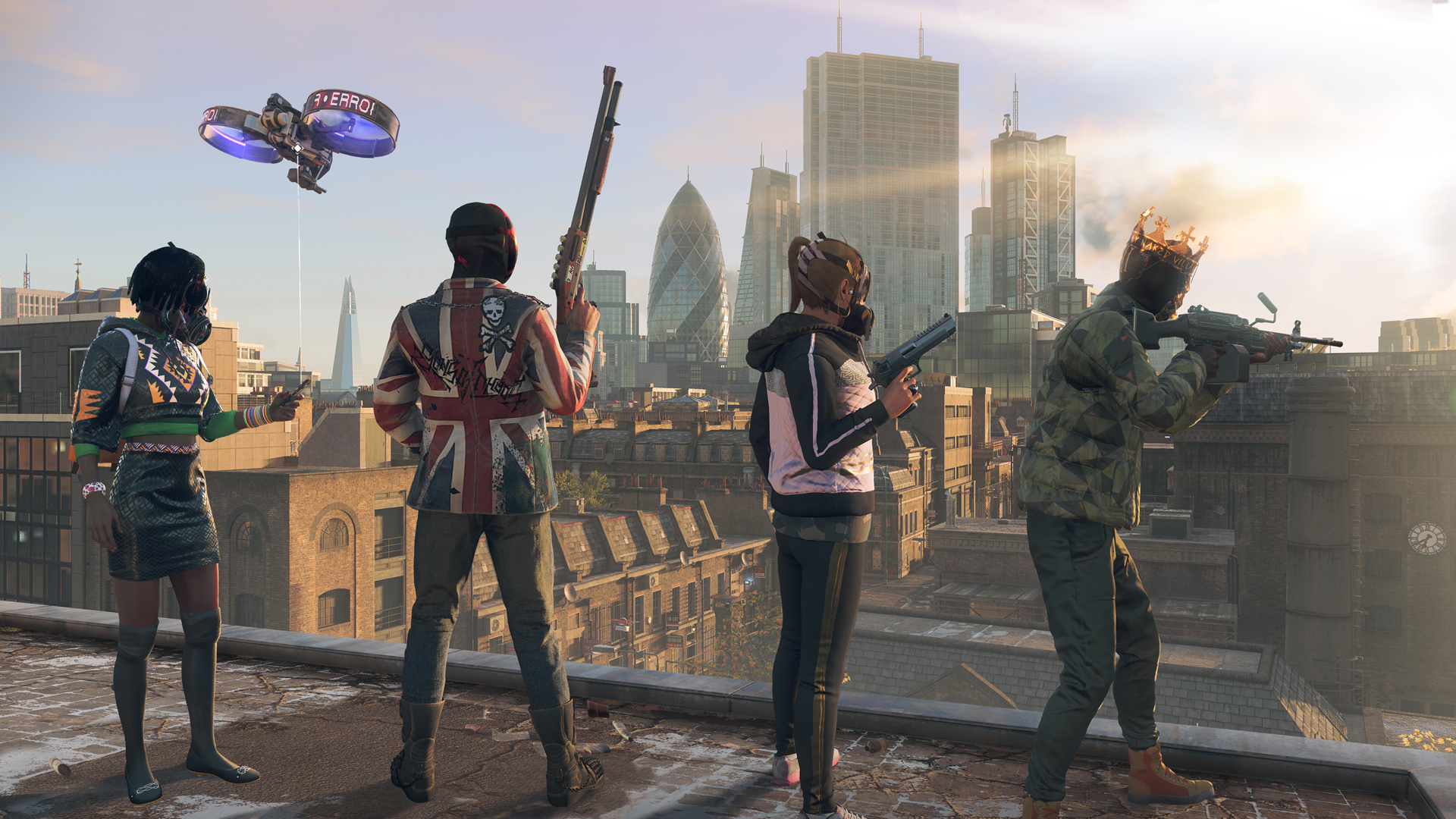 Watch Dogs Legion simulates jobs, work schedules, and [checks notes]  hiccups and mime in its digital London | GamesRadar+