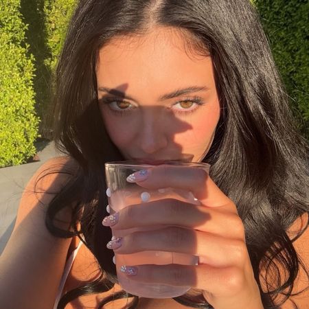 Kylie Jenner's bedazzled nails