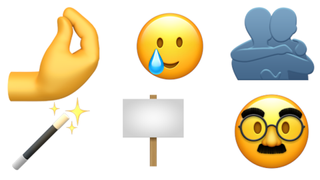 Verschiedene neuen Emoji