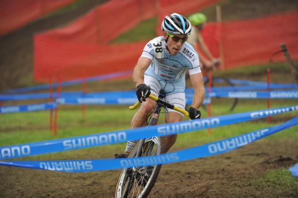 David Wilcox negotiates the soft turns