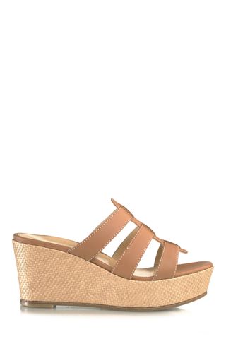 Marion Parke Page Platform Wedge Slide Sandal