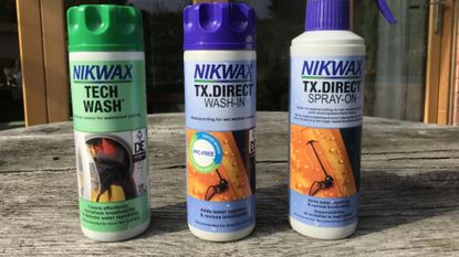 Image shows Nikwax Tech Wash and TX.Direct